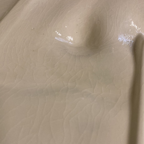 VINTAGE ATLANTIC MOLD SANTA 15 INCH PLATTER. IN EXCELLENT VINTAGE CONDITION - Picture 10 of 13